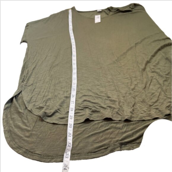Old Navy - NWT Women's XL Long Sleeve Tee Shirt Dolman Sleeve Olive Green - Picture 8 of 9